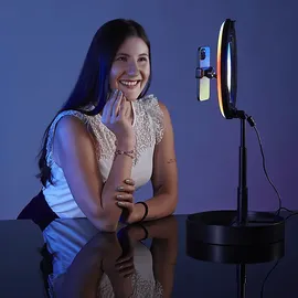 Hama Ringlicht LED-RGB schwarz