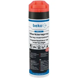 Beko TecLine Markierspray Rot 0,5 l