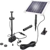 esotec Solar Teichpumpenset 6/220 LED mit 6,4V/1,5Ah LiFe-Akkuspeicher 101932