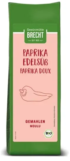 Brecht Paprika edelsüß gemahlen im Blockbeutel bio