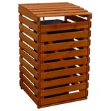 Promadino Mülltonnenbox »Vario 4«, aus Holz, 66,5x122x90cm (BxHxT), 240 Liter