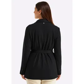 sheego Shirtblazer in schwarz | Gr.: 52
