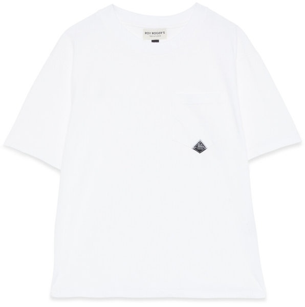 Roy Rogers Pocket - T-Shirt - Damen - White - XS