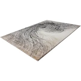 Kayoom Teppich Firenze 487", grau, 160x230 cm – Pflegeleicht & Lichtecht - Grau