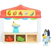 Bluey Moose Toys 300290 - BLUEY Mini-Spielset Farmers Market,