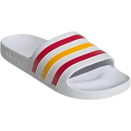 adidas Adilette Aqua Cloud White / Team Power Red 2 / Crew Yellow 40 2/3