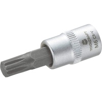 TOOLCRAFT M6 816075 Innen-Vielzahn (XZN) Steckschlüssel-Bit-Einsatz 6 mm 1/4 (6.3 mm)