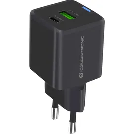 Conceptronic ALTHEA16B 2-Port 33W GaN USB PD Charger