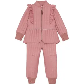 En Fant Kinder Schneeanzug "Thermal Set Girl with Glitter" in Rosa | Gr.: 98