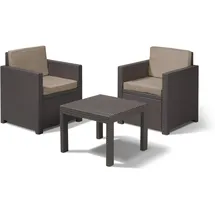 ALLIBERT Victoria Set 3-tlg. Braun