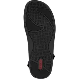 Rieker Freizeitsandalen Herren Schwarz 43