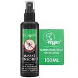 Incognito Insektenschutzspray 100 ml - Natürlich DEET-frei, schützt vor einer Vielzahl von stechenden Insekten. Klinisch nachgewiesener Schutz vor Dengue-übertragenden Mücken, organischer Mückenschutz