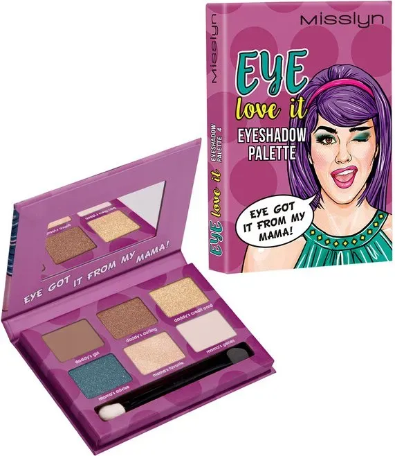 Misslyn EYE LOVE IT Lidschattenpalette 4 EYE GOT IT FROM MY MAMA!