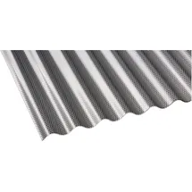 Scobalit Acryl Wellplatte 450 x 104,5 cm grau
