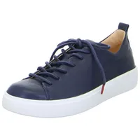 THINK! Damen GRING chromfrei gegerbte nachhaltige Halbschuhe, Navy 8010