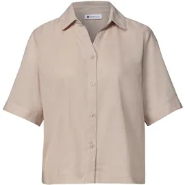 STREET ONE Kurzarmbluse Beige 40