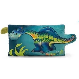 NICI Kissen Dino Snackilus 43 x 25 cm Grün