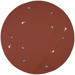 Broste Copenhagen - Bird Weihnachtsbaumdecke, Ø 120 cm, smoked paprika