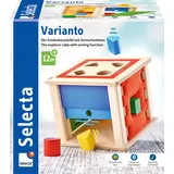 Selecta 62019 Varianto, Sortier-und Steckspiel aus Holz, 10 Monate to 3 Jahre, 15 cm,