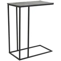 Light & Living Beistelltisch, Schwarz, Metall, Rechteckig, 26x60x48 cm, CE, Wohnzimmer, Wohnzimmertische, Beistelltische