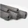 Floordirekt PVC Maschendrahtzaun Karat 0,5 x 25 m silber