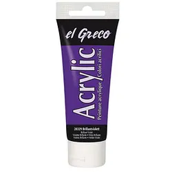 KREUL el Greco Acrylfarbe brillantviolett 75,0 ml