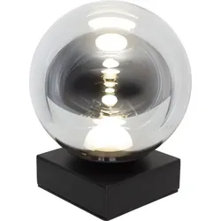 ECO-LIGHT LED Tischleuchte Altair Schwarz / Rauchsilber