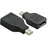 Value Mini DisplayPort zu DisplayPort Adapter Schwarz