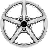 Ronal R69 platinum silber Alufelge 17 Zoll ET44 5x108 ML65.06