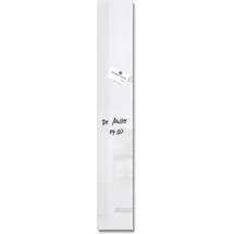 Sigel Glas-Magnettafel Artverum 12 x 78 cm Weiß