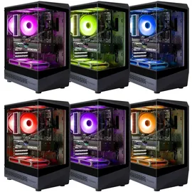 gamemax Gaming-PC VISTA COC AB 7527 AMD Ryzen 5 9600X 4,5 GHz 32 GB RAM 1 TB SSD GeForce RTX 5070 Windows 11