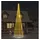 vidaXL LED-Weihnachtsbaum für Fahnenmast 800 cm Weiß