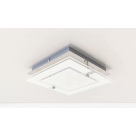 Trango LED Deckenleuchte IP44 Bad 3-Stufen dimmbar *IVY*inkl. 12 Watt 3000K Modul warm weiß
