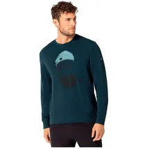 super.natural Sailor Pullover Blueberry / Jet Black / Citadel Blue XL