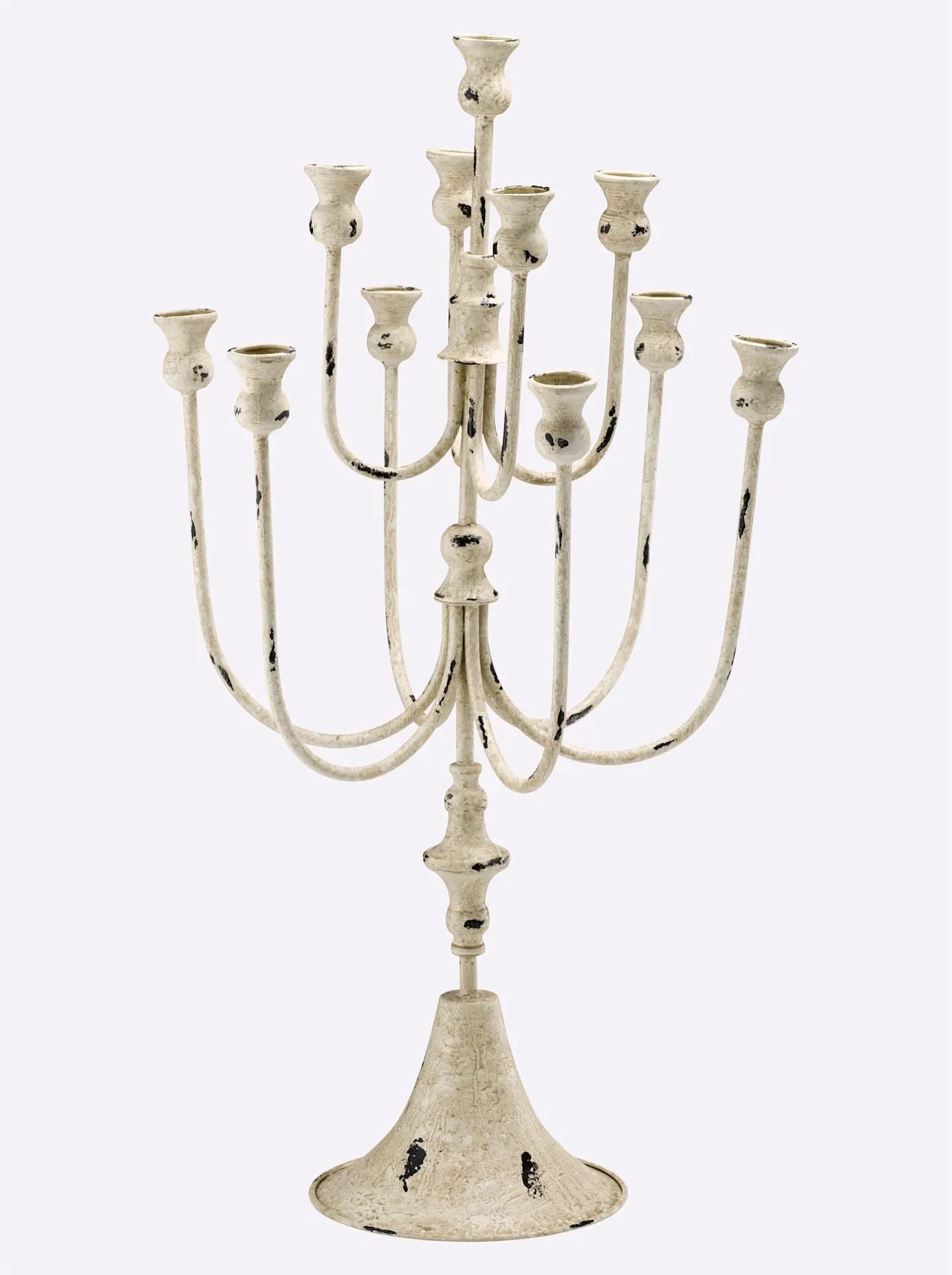 Kerzenhalter HEINE HOME Gr. H: 67 cm, beige (creme) Kerzenhalter