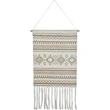 Boho Wandteppich Calegora Beige 45x85cm - Ethno Wanddeko modern