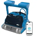Dolphin F60 Automatischer Poolreiniger Poolroboter mit kabel - Boden, Wasserlinie und Wandreinigung - Kontrolle mit app, Eingelassene Pools bis zu 15 m