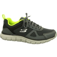 SKECHERS Track - Bucolo charcoal/lime 43