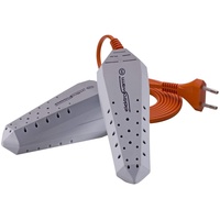 Elektrowarm Unisex-Adult SB-6 elektrischer Schuhtrockner mit blasendem und aktivem UV-Licht, trocknet und erfrischt schnell, grau, 18 cm
