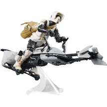 Hasbro Star Wars Speeder Bike Scout Trooper & Grogu Figur 10 cm