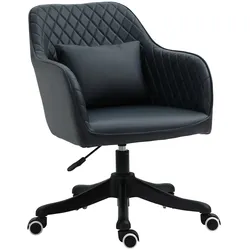 Vinsetto Massage Bürostuhl Kunstleder, Schaumstoff, Nylon