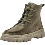 Paul Green Stiefelette Veloursleder", Damen, oliv, Größe 38