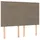 vidaXL Boxspringbett 140 x 200 cm Taupe