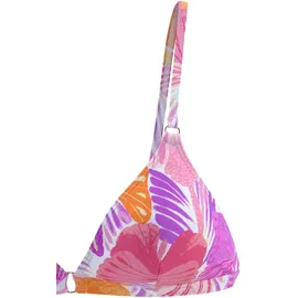 SUNSEEKER Bikini-Top Damen Lila/Orange 38 Cup C/D