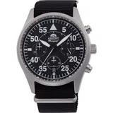 Orient RA-KV0502B10B Flight Chronograph 43mm 5ATM - Schwarz/Schwarz