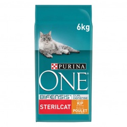 Purina One Sterilcat mit Huhn Katzenfutter 6 kg