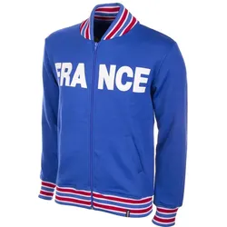 Frankreich 1960's Retro Fußball Jacke S