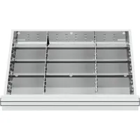 Stier Schubladeneinteilung Metalleinteilung BLH 200-300 mm Innenmaß 600x450 mm
