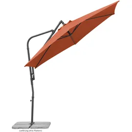 Schneider Schirme Genua Ø 300 cm terracotta inkl. Ständer