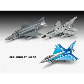 REVELL Geschenkset 70 Jahre Bundeswehr: Flugzeug 1:72